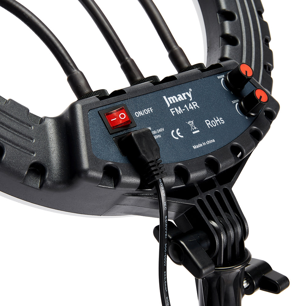 Jmary FM-14R Kumandalı 34cm Işıklı Telefon Tutucu Ring Light Jmary FM-14R Kumandalı 34cm Işıklı Telefon Tutucu Ring Light